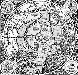 Карта Герарда Меркатора, 1569 год