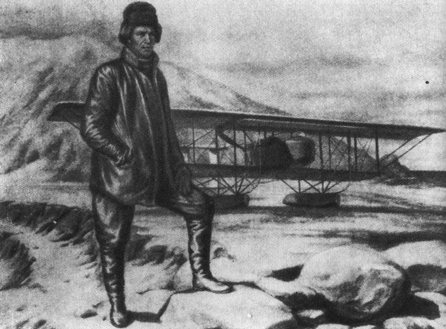Ян Иосифович Нагурский - первый, кто поднял самолет в небо Арктики.